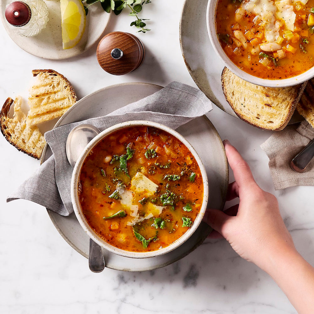 Rustic Tuscan Bean Soup