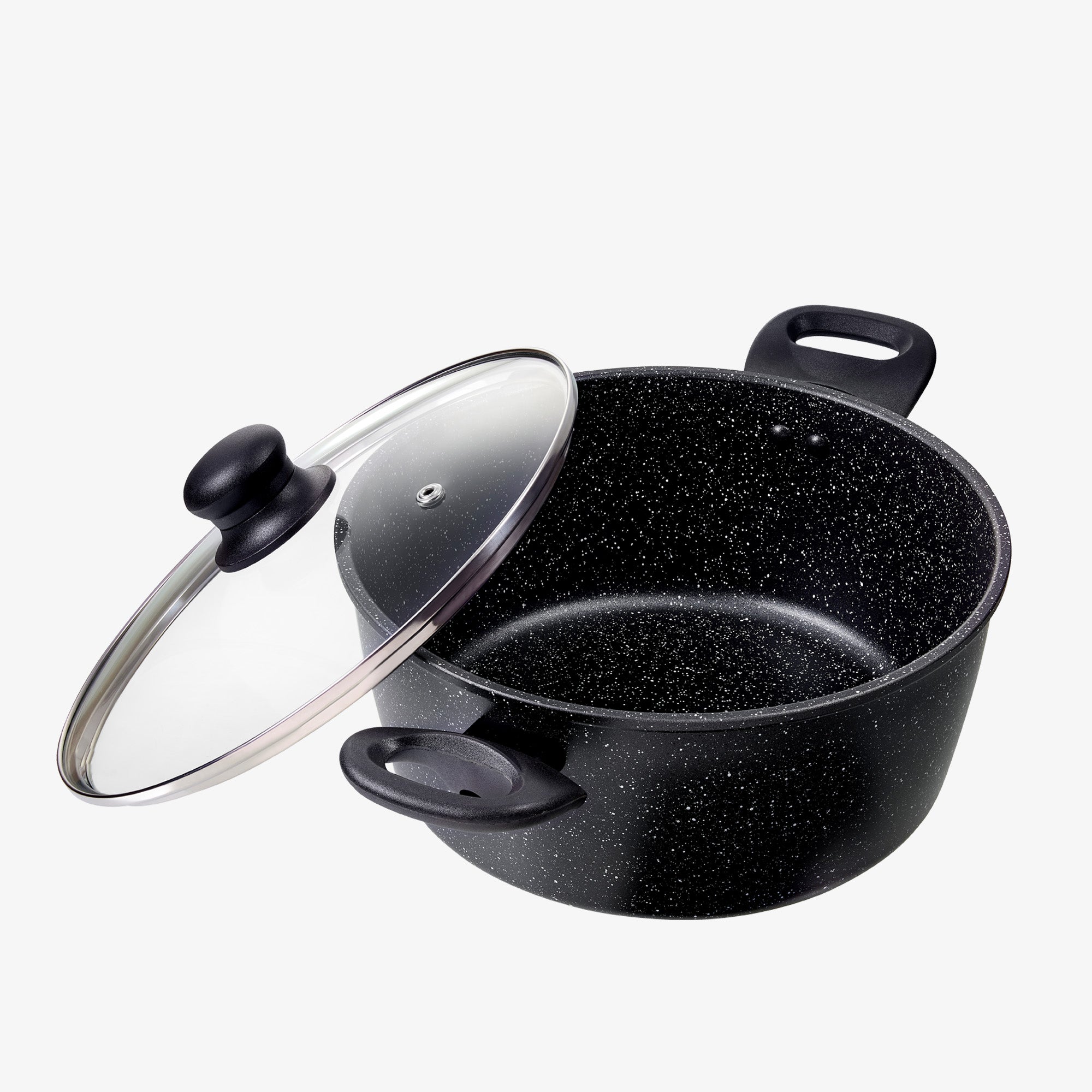 24cm Equip Marble Forged Casserole (with Lid)