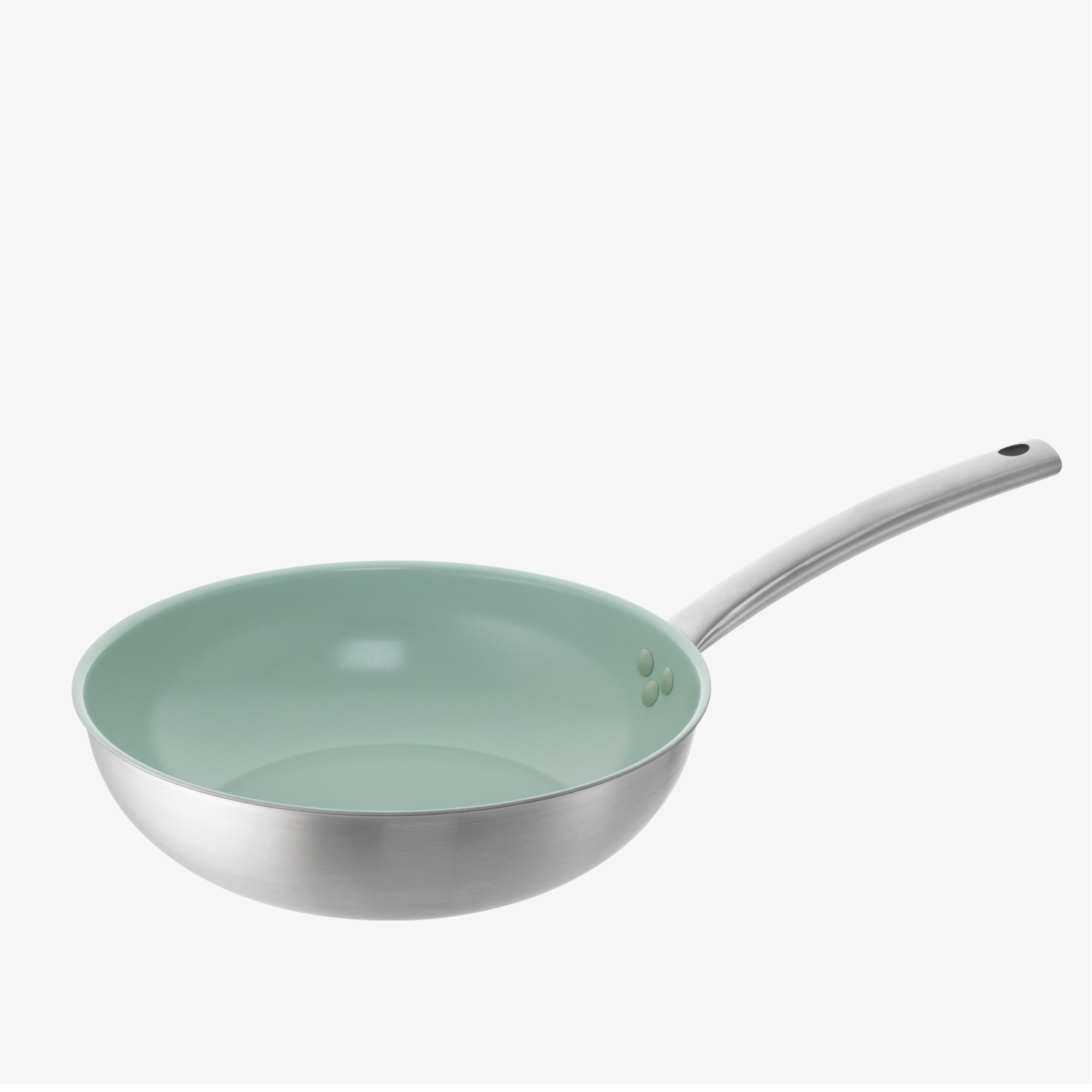 28cm SteelPro 2-Ply Ceramic Stirfry Pan