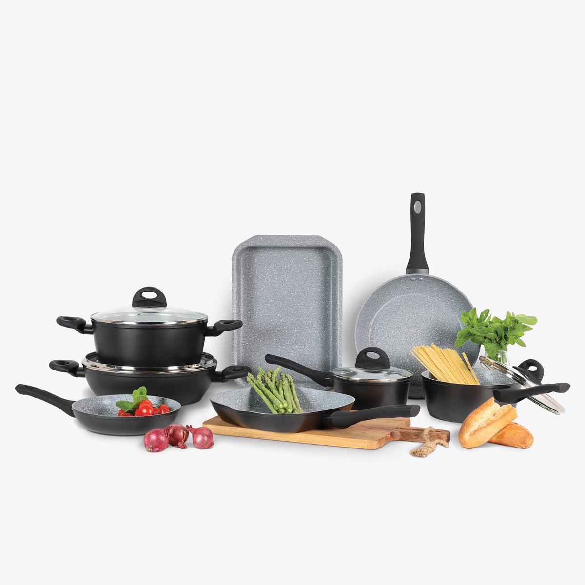 Equip Marble+ 8 Peice Cookset
