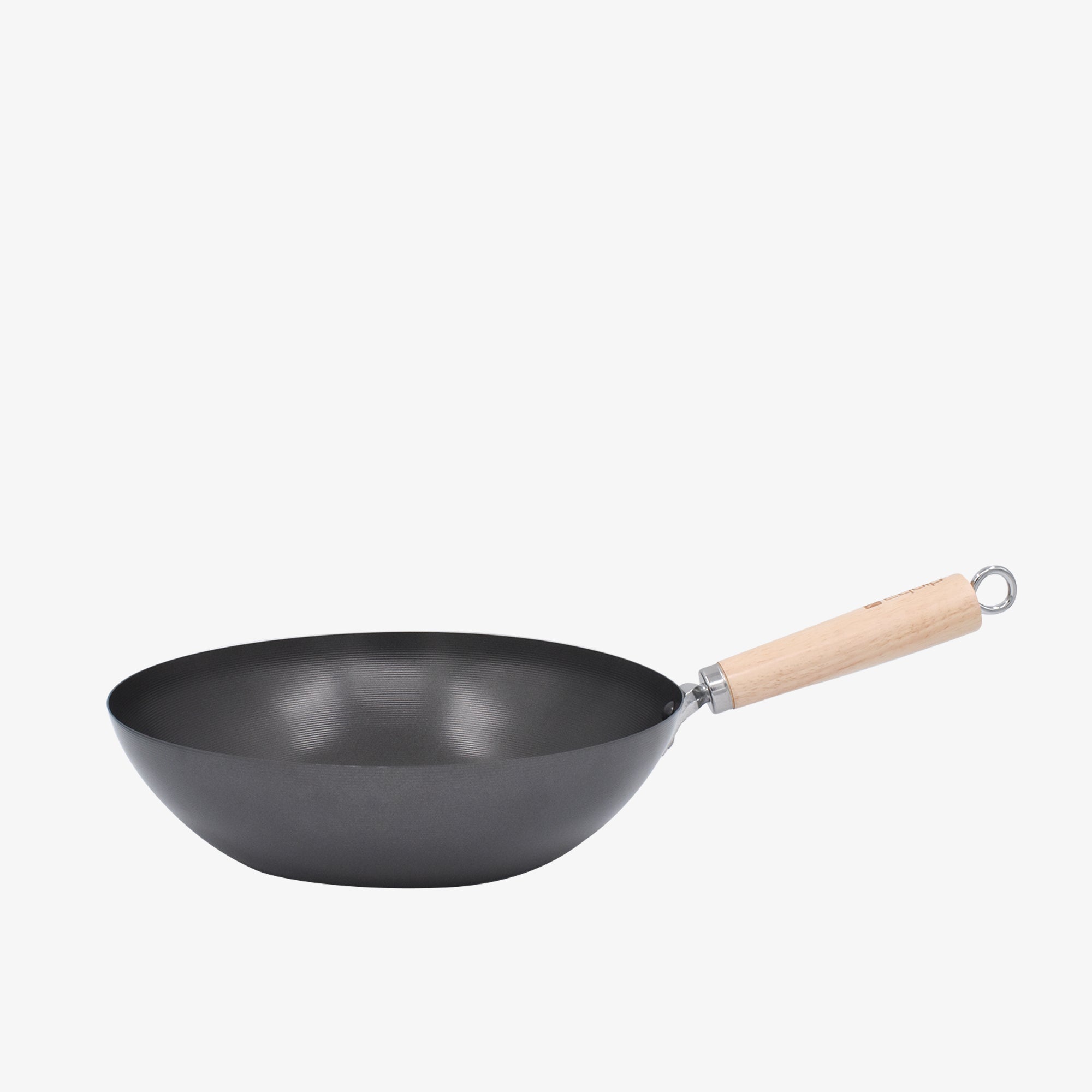 30cm Carbon Steel Non-Stick Wok