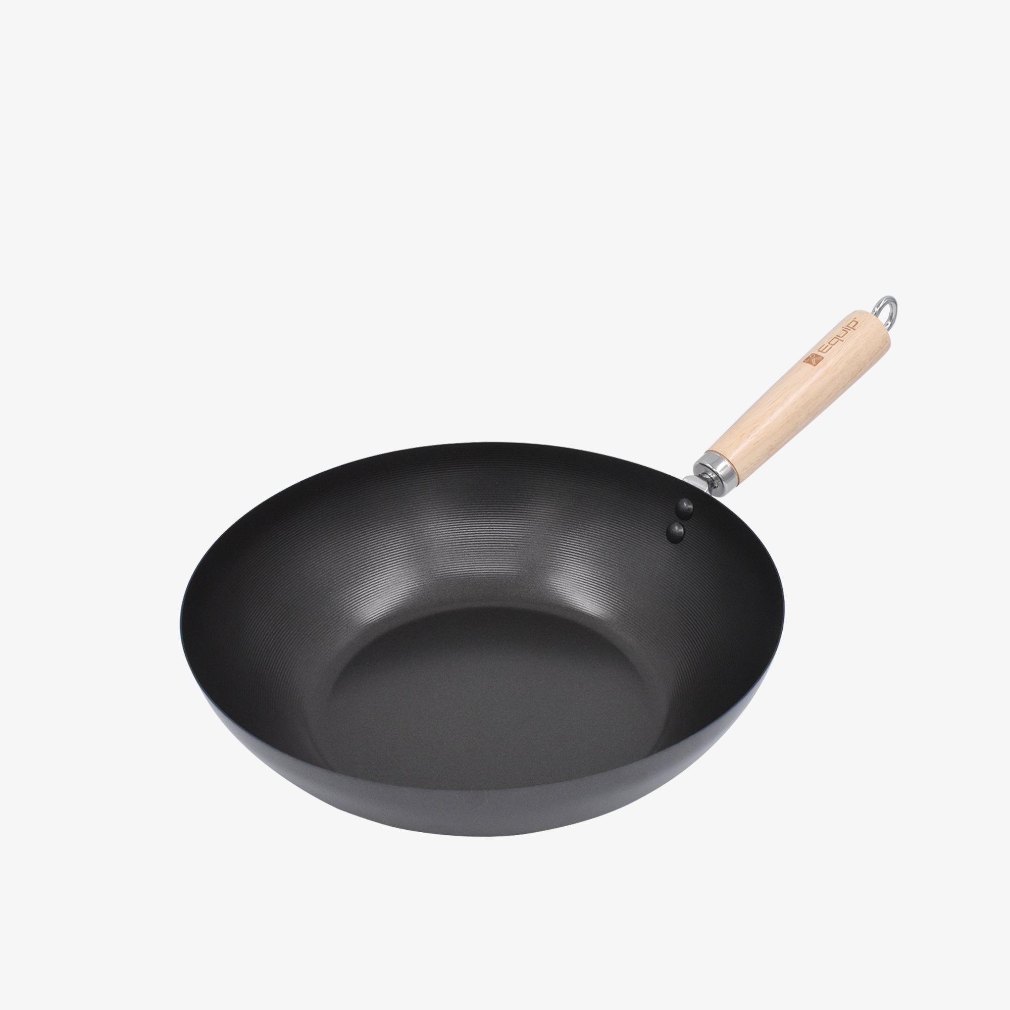 30cm Carbon Steel Non-Stick Wok